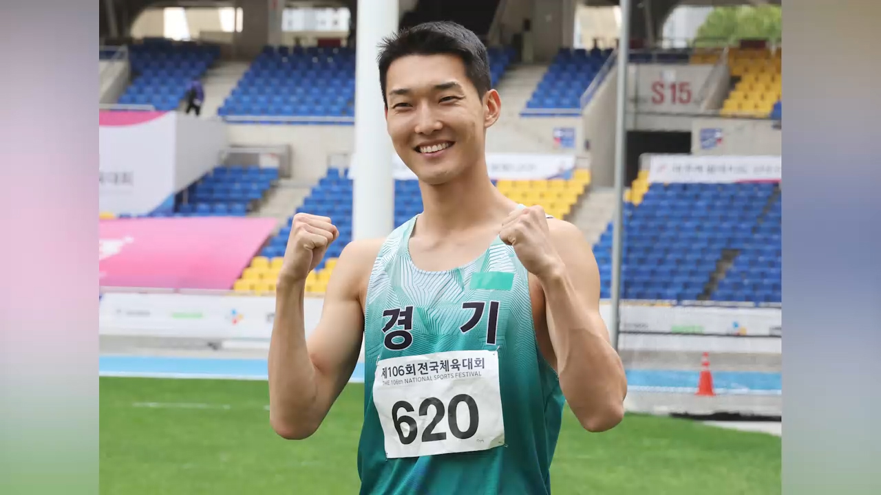 <b>우상혁</b>, <b>전국체전</b> 통산 <b>10승</b>…"다음 목표는 AG우승"