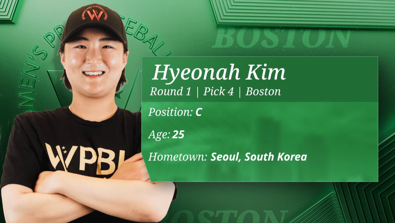 '<b>여자 야구</b> 새역사' 김현아 등 4명 미국 <b>여자야구 프로</b>리그 <b>진출</b>