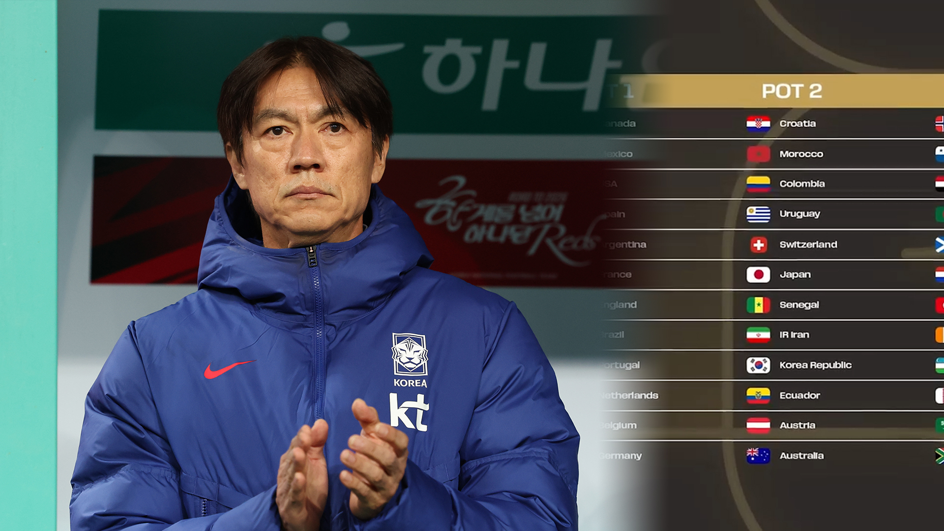 홍명보호, 북중미<b>월드컵</b> 조추첨서 <b>포트2 확정</b>