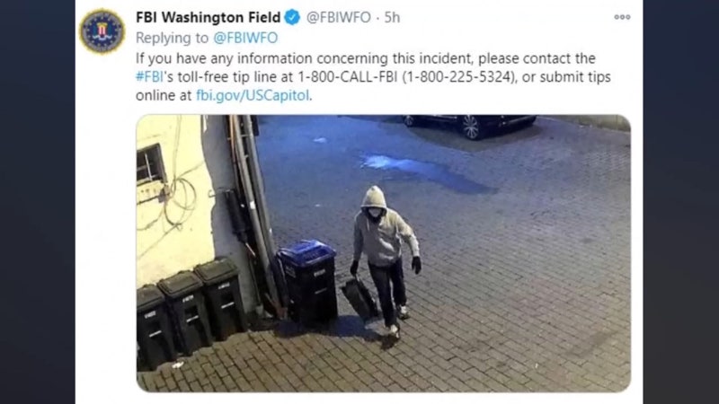 FBI, '미 <b>의회 폭동</b>' <b>폭탄 설치 용의자 체포</b>