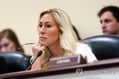 마저리 테일러 그린 미 하원의원 [EPA 연합뉴스 제공]