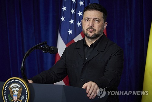 볼로디미르 젤렌스키 우크라이나 대통령 [EPA=연합뉴스 자료사진 제공]