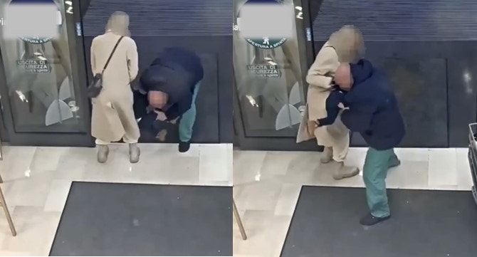 '덥석' 순식간에 1살 여아 낚아채…이탈리아 대형마트서 벌어진 납치 시도