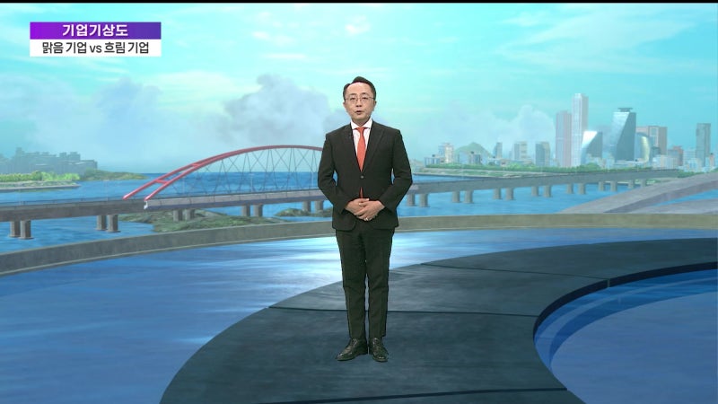 [기업기상도] 구름 한 점 없는 기업 vs 호우 경보 내린 기업