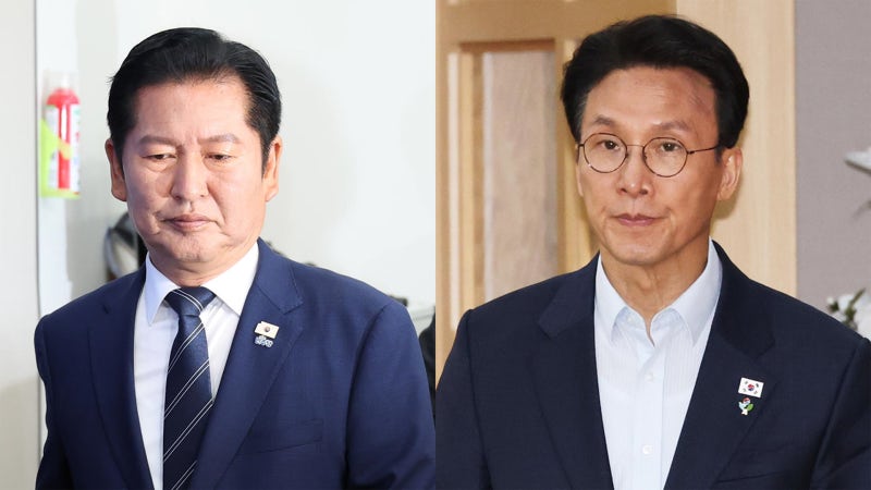 [속보] 靑 "내일 대통령 귀국 행사에 정청래·김민석 참석"