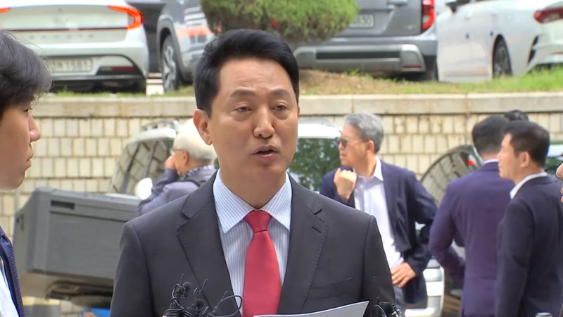 '여론조사 대납' 오세훈 징역 1년6개월 구형