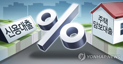 대출금리 [연합뉴스 제공]