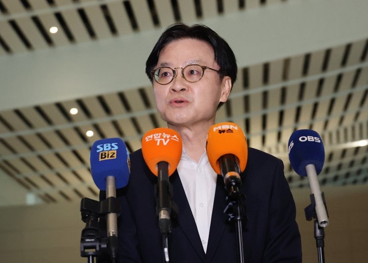 <b>김정관</b> 산업<b>장관 방미</b>…"대미투자 구체화 논의할 것"