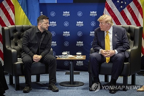"트럼프, 다음 주 미국 방문하는 젤렌스키와 회담"