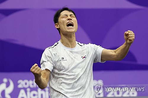 <b>이준석</b>, 테크볼 <b>결승행</b>…한국 첫 메달 확보