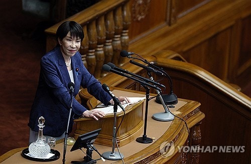 "<b>다카이치</b>, 트럼프에 '김정은과 <b>만남 주선</b>' 요청"