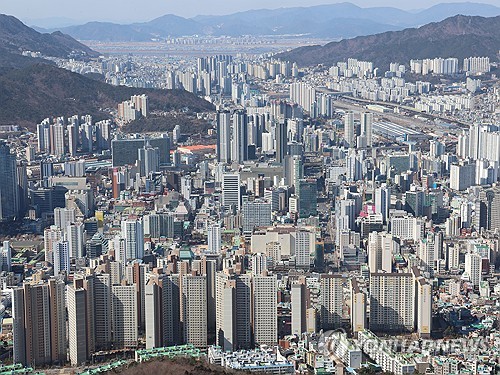 아파트와 고층빌딩 모습 [연합뉴스 제공]