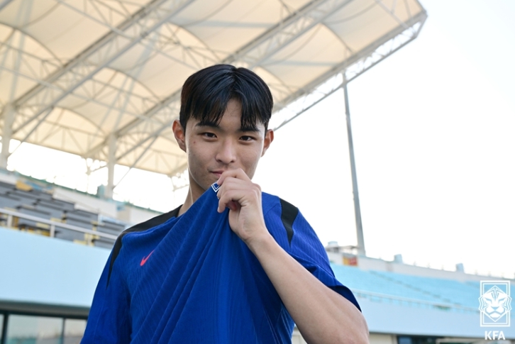 <b>U-21</b> 선발팀 홍용준 “울산현대고 선배들 활약에 자극받아”