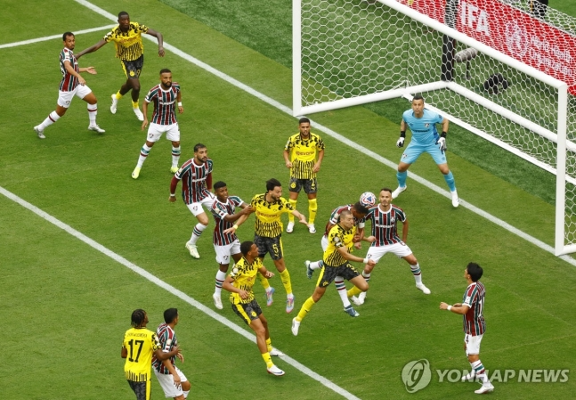 플루미넨시-도르트문트 0-0 무승부...울산HD 조별리그 상대들 득점 실패