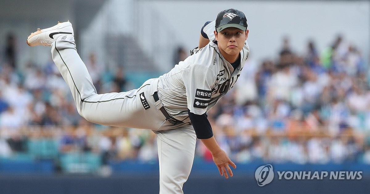 <b>한화</b>, <b>삼성</b>에 3-1 승리로 선두 수성...<b>문동주</b> 6승·리베라토 역전타