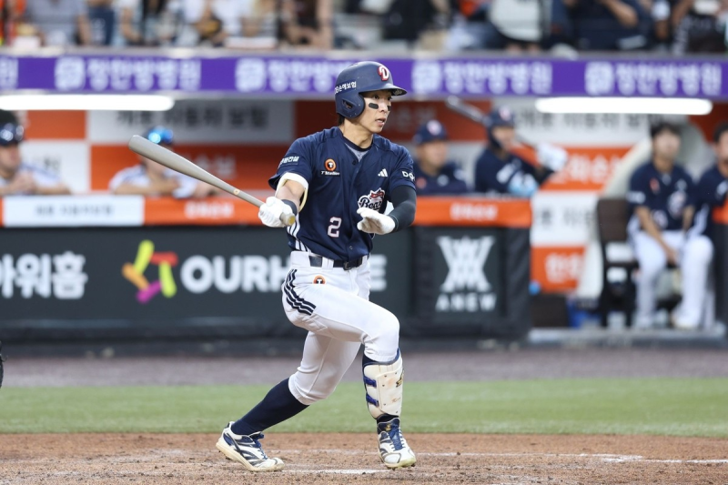 '헤드샷이 가른 승부' 두산, 한화 5-3 신승...5위 승차 한 경기로 벌렸다