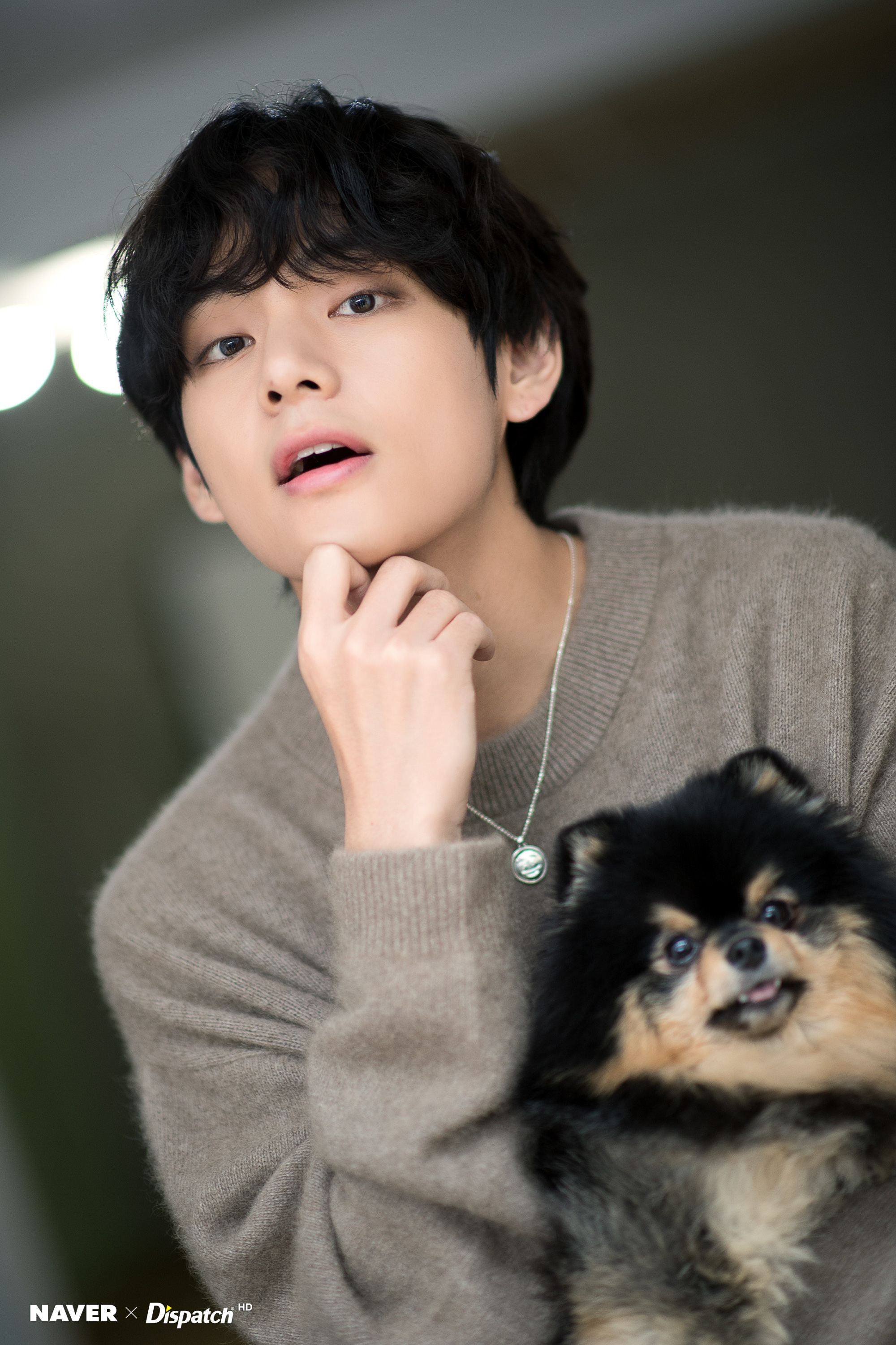  Picture Video Dispatch BTS V With Yeontan 191231 