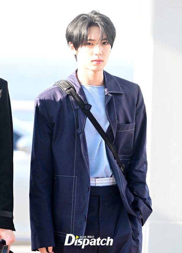 오늘 멤버들 출국 사진이에요