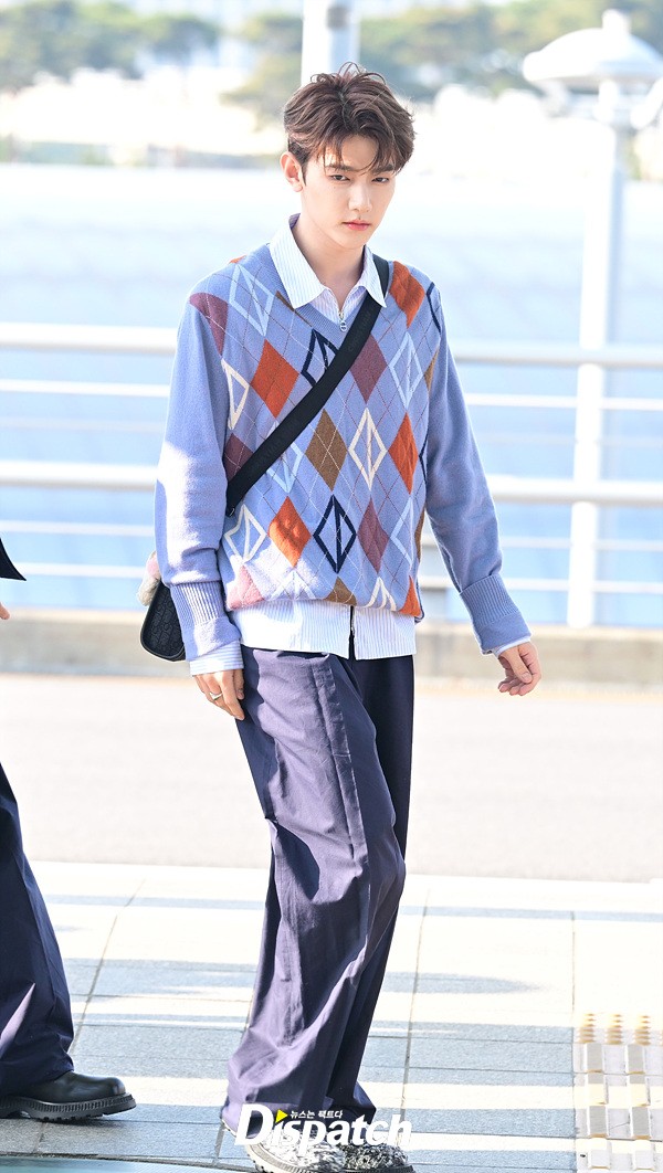 오늘 멤버들 출국 사진이에요
