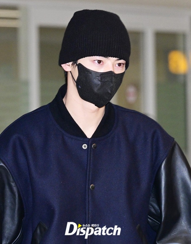차은우 오늘자 미친미모 공항입국사진 ✈️