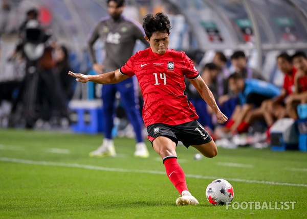 이동경(남자 축구대표팀). 서형권 기자