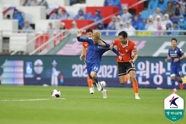 정호연(수원삼성). 한국프로축구연맹 제공