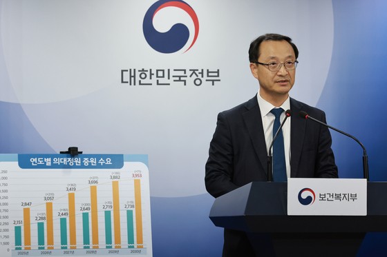 '<b>의대 정원</b>' 대학에 물었더니…"2030년까지 최대 3953명 증원 희망"