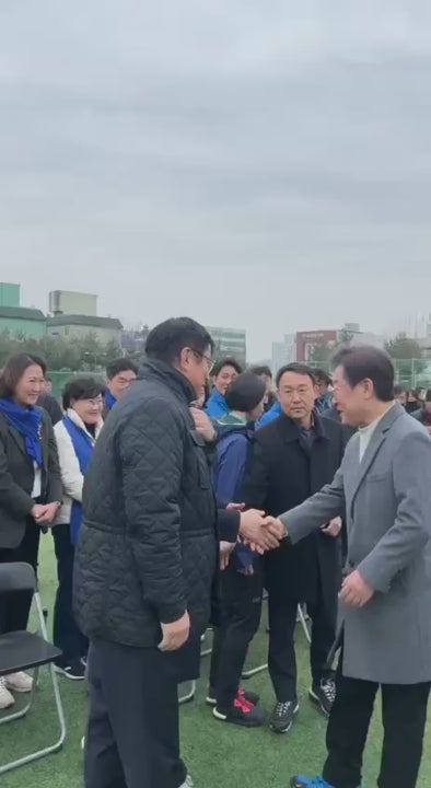 이재명-<b>원희룡</b> '명·룡 대전' 앞두고 계양을에서 조우