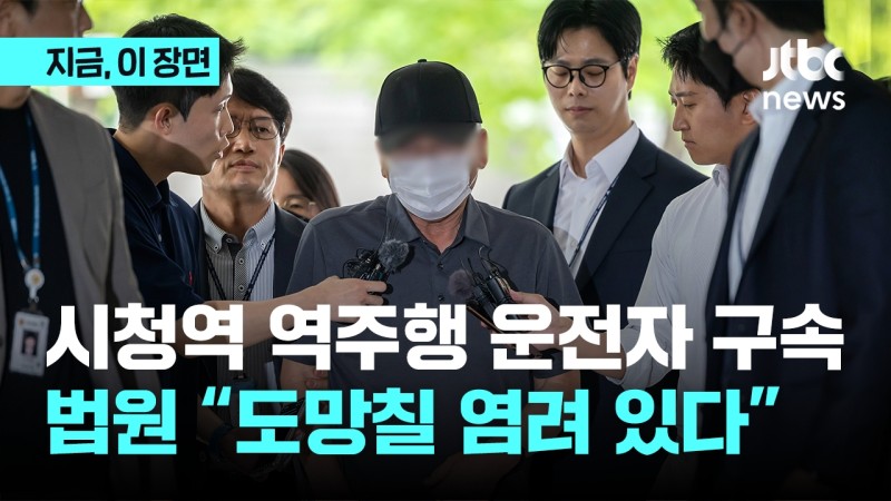 <b>시청역</b> 역주행 <b>운전자</b> 구속...법원 “도망칠 염려 있다”