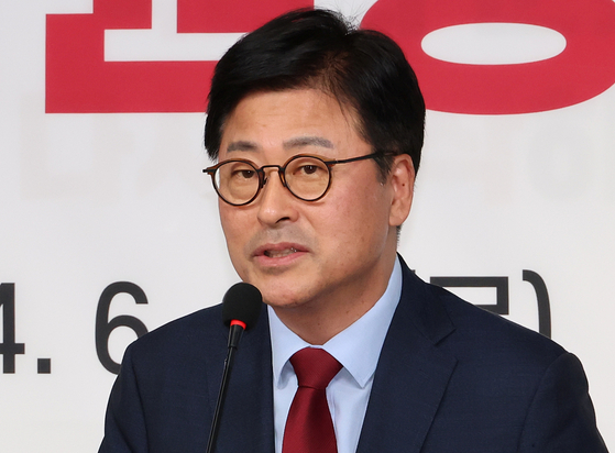 Kim Jong-hyuk, the top member of the People Power Party. (Photo=Yonhap News)