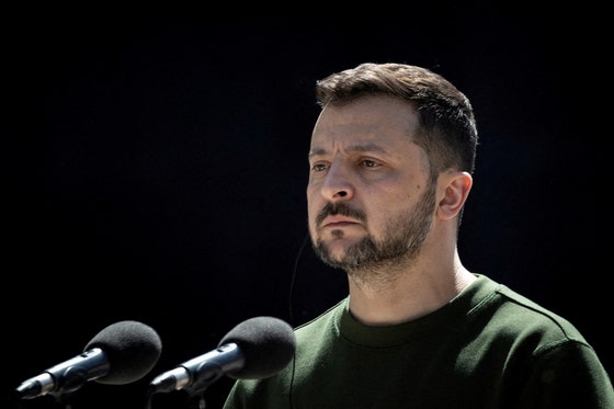 Volodymyr Zelensky, President of Ukraine. (Photo=REUTERS/Yonhap News)