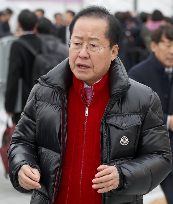 <b>홍준표</b> "<b>명태균</b>-윤 측 조작질, 진작부터 알아…나와는 관계없어"