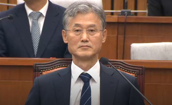 2023년 12월 국회 인사청문회에 출석한 조희대 대법원장 당시 후보자.(사진=연합뉴스)