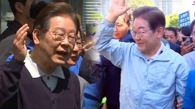 고향 <b>경북</b> 찾은 <b>이재명</b> "특정 당만 찍으면 경제 못 살려"