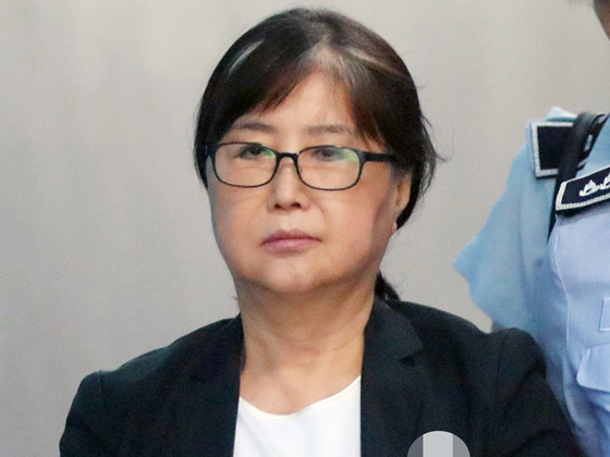 최서원(개명 전 최순실) 씨.〈사진=연합뉴스〉