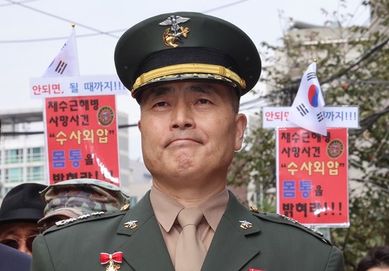 '무죄' <b>박정훈 대령</b>, 해병대 수사단장 <b>복귀</b>…1년 11개월만