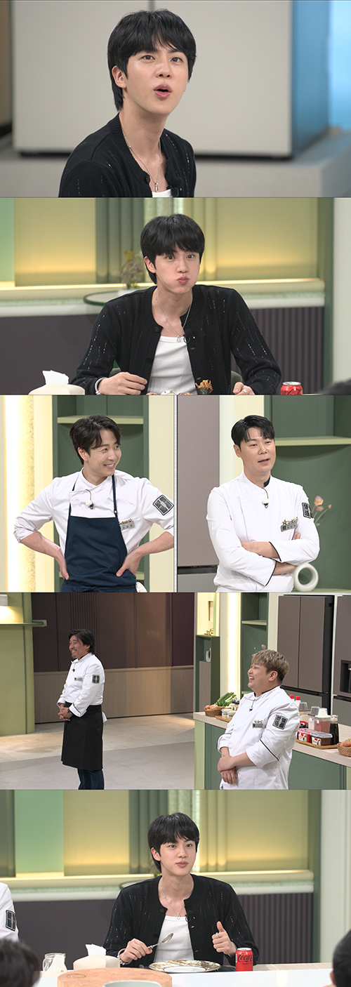 '냉부해' 양식 셰프들의 초밥 대결! BTS <b>진</b> "도달할 수 없는 경지" 감탄...