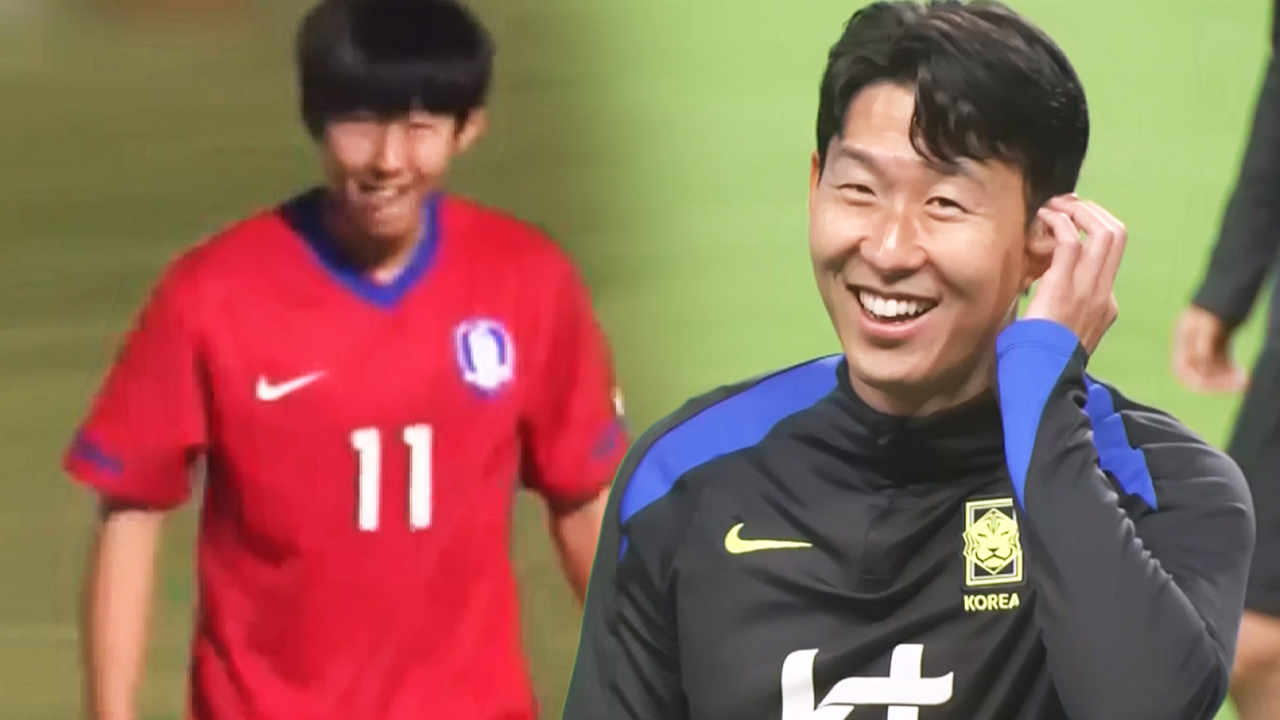 태극마크 달고 15년…<b>손흥민</b>, <b>A매치</b> 최다 출전 '<b>신기록</b> 선물'