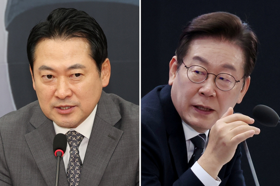 장동혁 국민의힘 대표(왼쪽), 이재명 대통령. 〈사진=연합뉴스〉