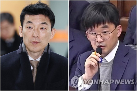 재판부가 감치 재집행하기로 한 이하상·권우현 변호사 〈사진=연합뉴스〉