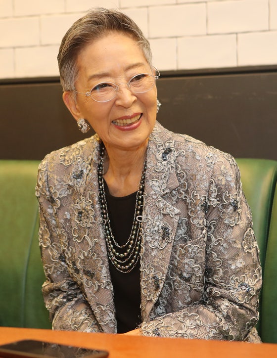 2019년 부산국제영화제 참석해 인터뷰 중인 배우 김지미.〈사진=중앙일보〉