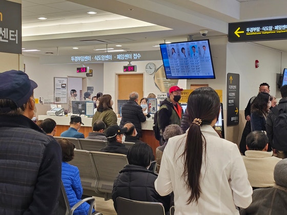 한 종합병원에서 환자들이 진료를 기다리고 있는 모습 (기사 내용과 무관)