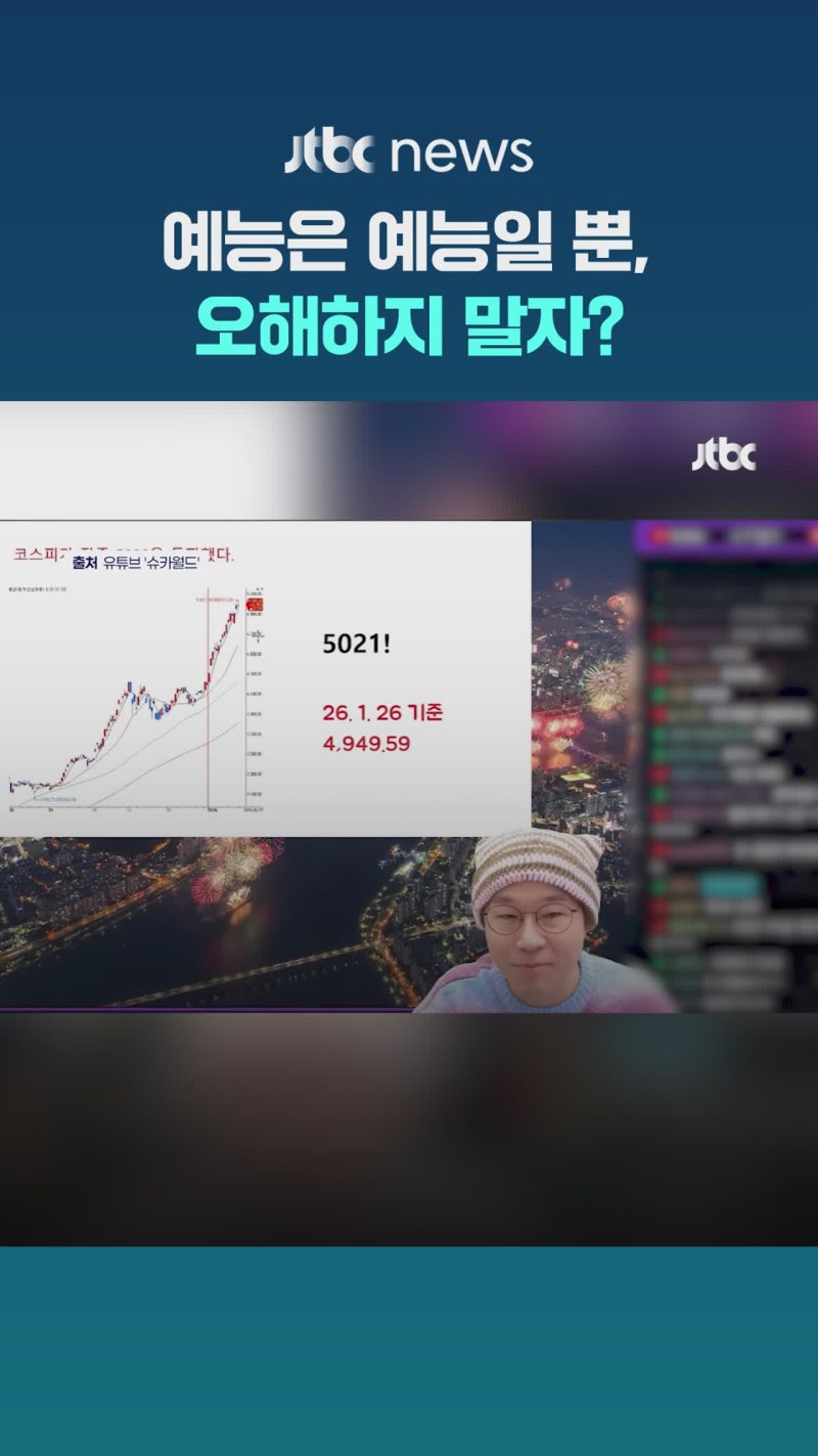 슈카 "코스피 5000 조롱? 전혀 아냐"…과거 발언 논란 반박