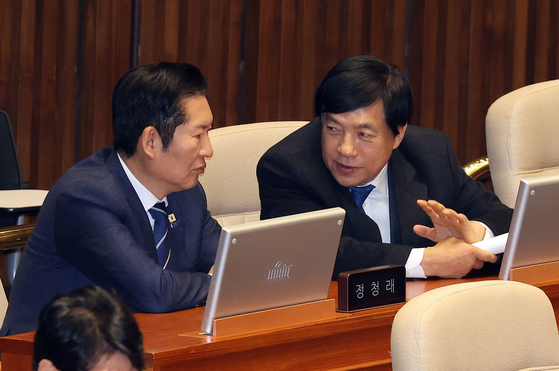 정청래 대표, 행정통합 제안