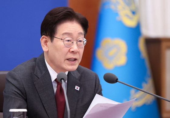 이재명 대통령이 1일 청와대에서 열린 비상경제점검회의에서 발언하고 있다. 〈사진=연합뉴스〉