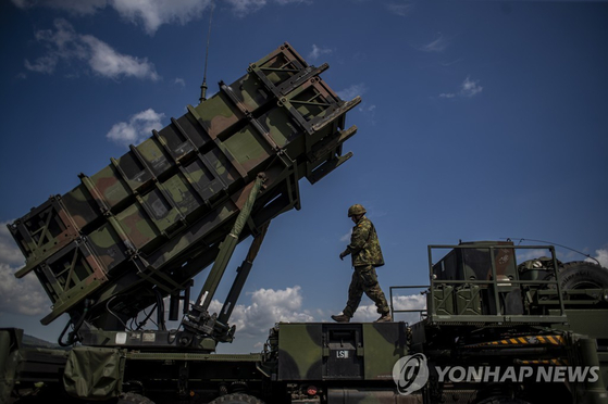 패트리엇 미사일 발사대.〈사진=EPA 연합뉴스〉