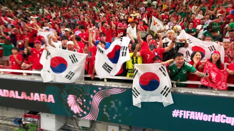 알고보니 '승자만의 특권'…남아공 꺾으면 무슨 노래가?