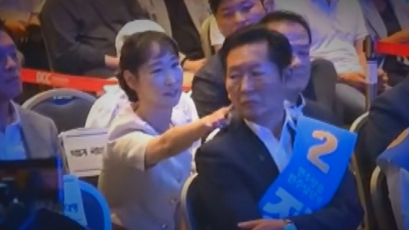 <b>이지은</b>, 정청래 '볼콕'에 "죄송하지만…선 넘으면 고소할 것"