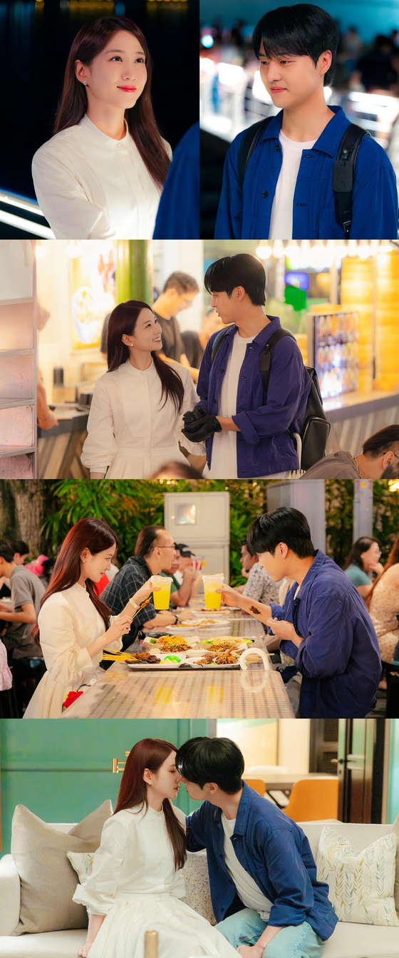 '핑크빛' <b>박은빈</b>·<b>양세종</b>, 손잡기·입맞춤 직진 로맨스