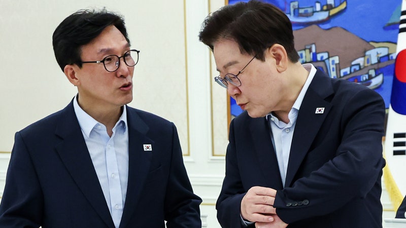 김민석, 대통령 독대 자리서 '<b>인요한</b> 안 돼'…청 "검토"